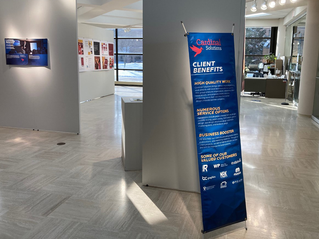 North view looking south